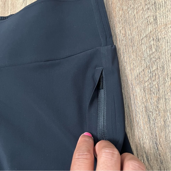 Athleta Cosmic Crop Wide Leg Pants in Black - Picture 9 of 12